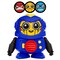 Power Your Fun Tok Tok Mini Voice Changer Robot Toy for Kids - Blue